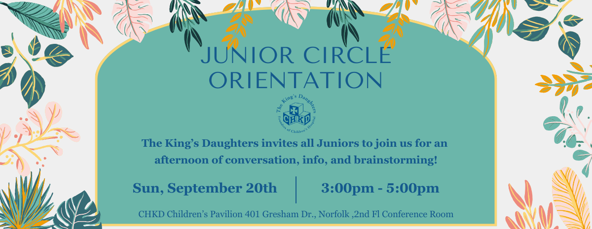 2026 King's Daughters Junior Circle Orientation